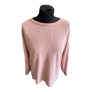 Premise Medium Pink  Oversized Top Womens M